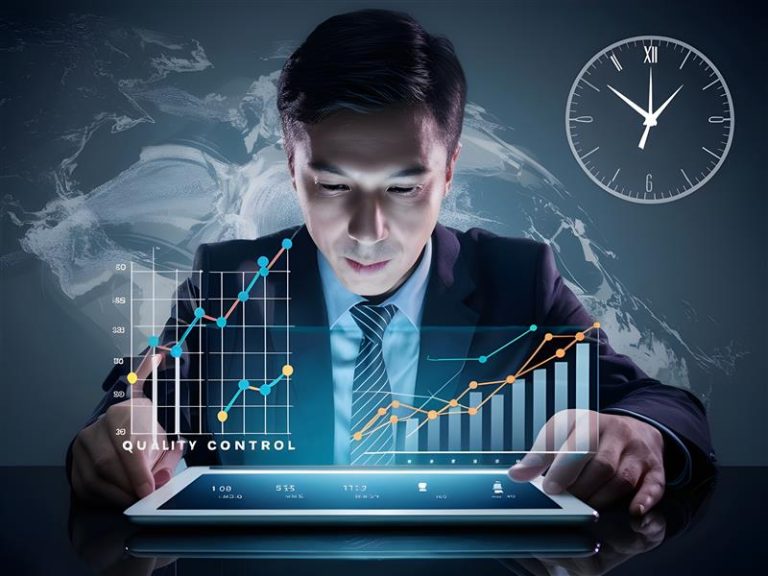 man-is-working-computer-with-graph-that-says-watch